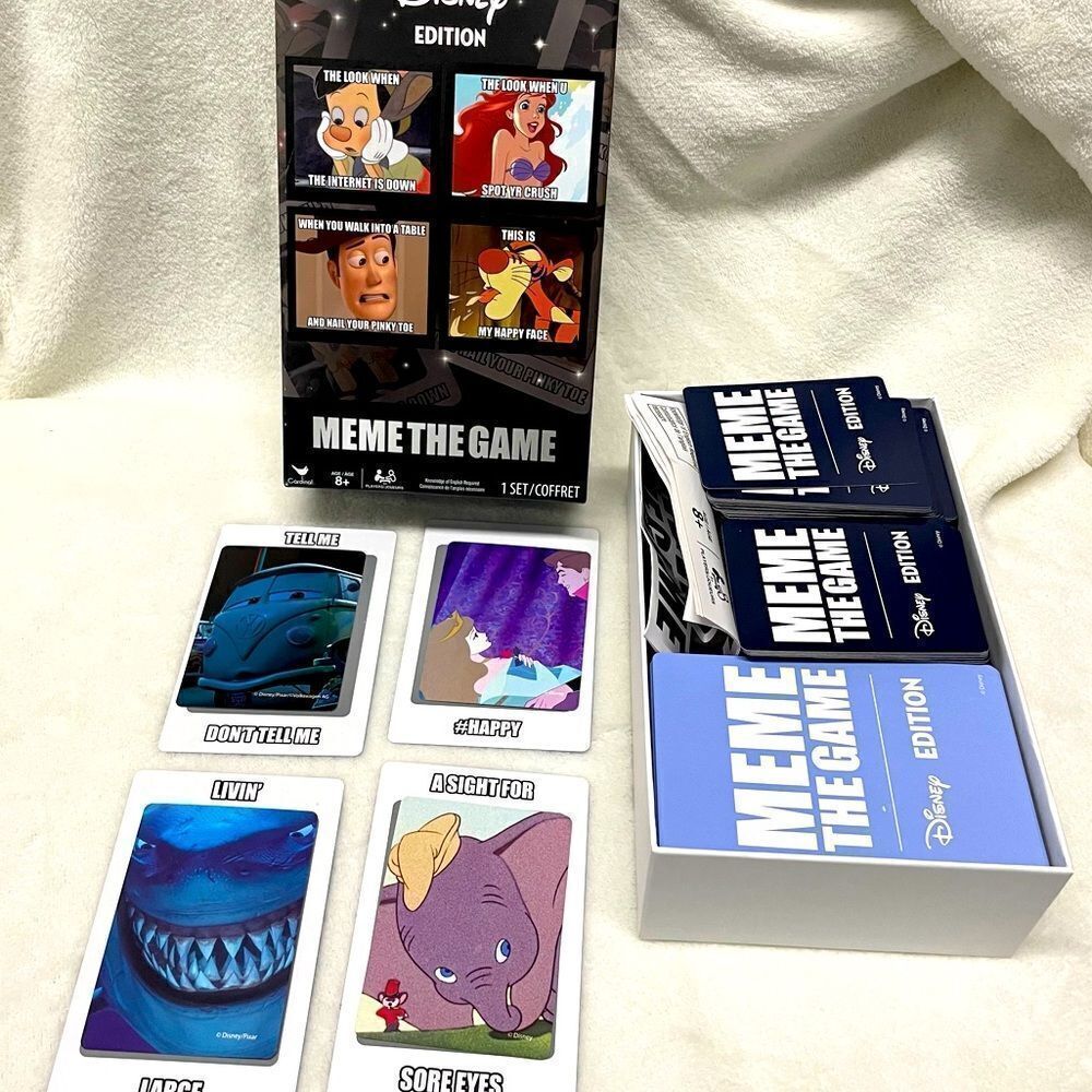 Disney edition meme the game fun family game night